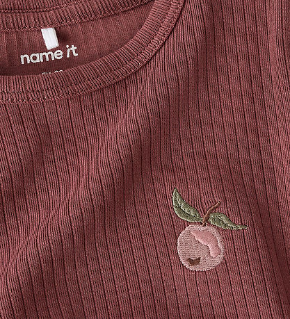 Blouse Name It - NmfOlika - Rose Brown Blouse Name It - NmfOlika - Rose Brown