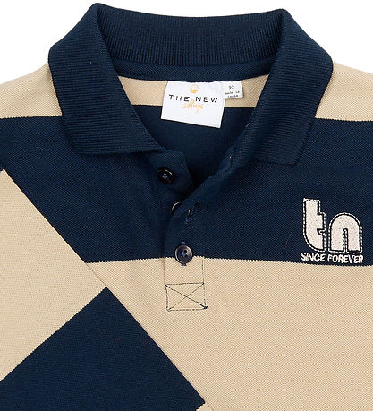 The New Siblings Polo blouse - TnstRinon - Navy Blazer Striped