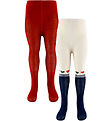 Konges Sløjd Tights - 2-Pack - Heart Mix