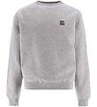 Hound Sweatshirt - Crew - Light Grey Melange