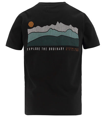 Hound T-shirt - Black w. Print Hound T-shirt - Black w. Print