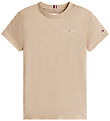 Tommy Hilfiger T-shirt - Mini Corp - Malted Milkbrown Tommy Hilfiger T-shirt - Mini Corp - Malted Milkbrown