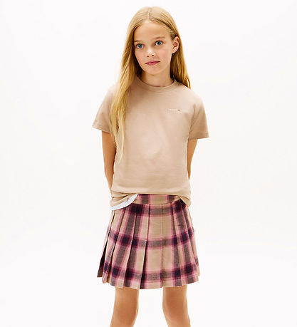 T-Shirt Tommy Hilfiger - Mini Corp - Milkbrown malté