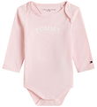 Tommy Hilfiger Bodysuit l/s - Minitype - Duchess Pink