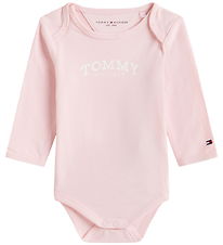 Tommy Hilfiger Bodysuit l/s - Minitype - Duchess Pink Tommy Hilfiger Bodysuit l/s - Minitype - Duchess Pink