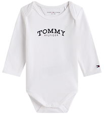 Tommy Hilfiger Bodysuit l/s - Monotype - White Tommy Hilfiger Bodysuit l/s - Monotype - White