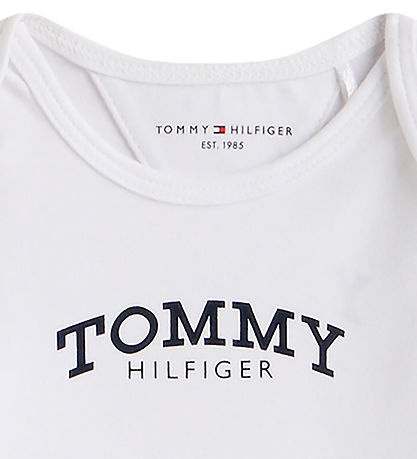 Tommy Hilfiger Romper l/s - Monotype- White