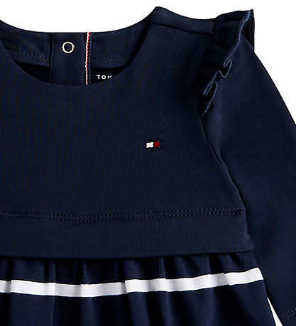 Tommy Hilfiger Kjóll - Dark Dökkblár