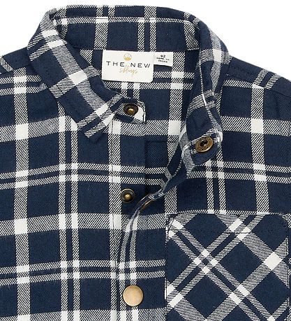 The New Siblings Hemd - TnstRiggs - Flannel - Navy Blazer Che