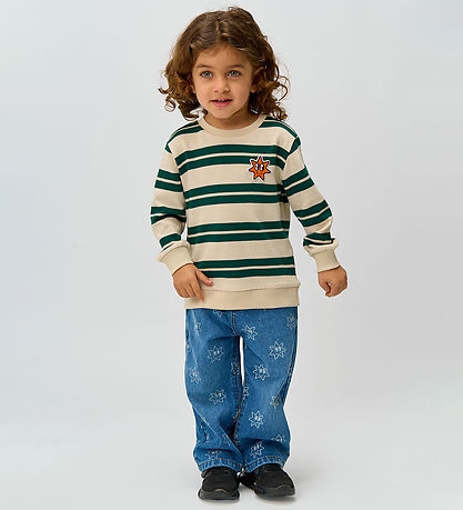 Blouse The New - TnstRobboe - Tricoté - Deep Teal Striped Blouse The New - TnstRobboe - Tricoté - Deep Teal Striped