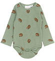 The New Siblings Bodysuit l/s - TnsbRiver - Lily Pad AOP
