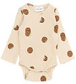 The New Siblings Bodysuit l/s - TnsbRyan - Gardenia AOP