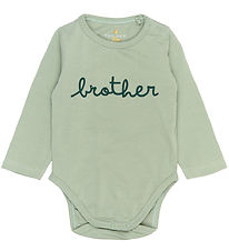 The New Siblings Romper l/s - TnsbBrother - Lily Pad The New Siblings Romper l/s - TnsbBrother - Lily Pad
