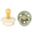 x MOOMIN Colour Tétine BIBS - Taille 2 - 2 Pack - Ivory Mix x MOOMIN Colour Tétine BIBS - Taille 2 - 2 Pack - Ivory Mix