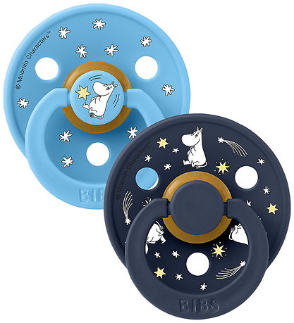 x MOOMIN Colour Tétine BIBS - Taille 2 - 2 Pack - Breeze Mix x MOOMIN Colour Tétine BIBS - Taille 2 - 2 Pack - Breeze Mix