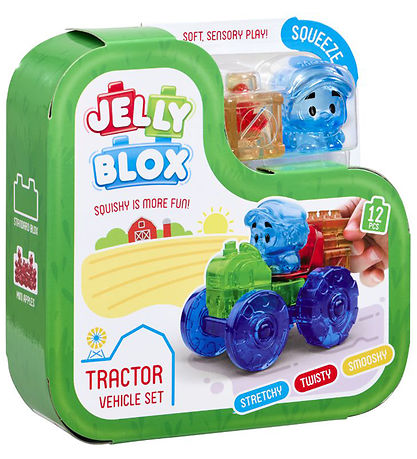 Jelly Blox Building Blocks - Tractor