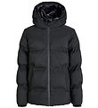 Jack & Jones Puffer Jacket - JWhPlanet Pouf - Black