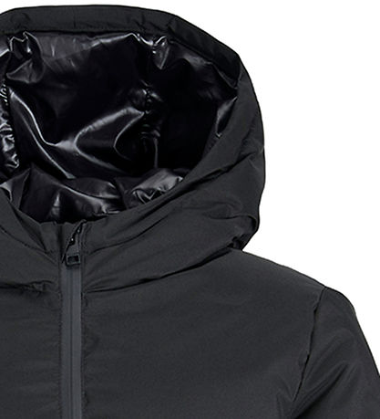 Jack & Jones Steppjacke - JWhPlanet Pouf - Schwarz