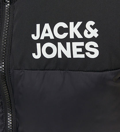 Jack & Jones Steppweste - JjEtoby - Schwarz