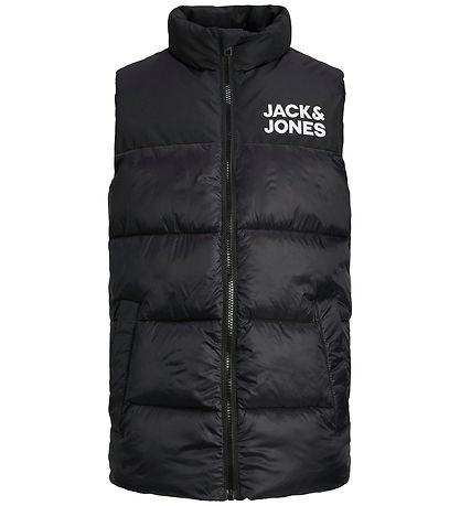 Jack & Jones Steppweste - JjEtoby - Schwarz