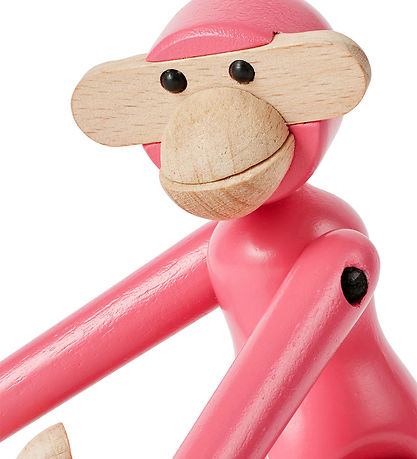 Figurine en bois Kay Bojesen - Singe - Mini - Rose Figurine en bois Kay Bojesen - Singe - Mini - Rose
