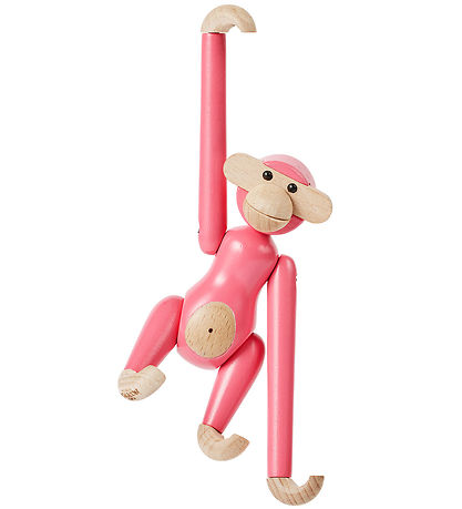 Figurine en bois Kay Bojesen - Singe - Mini - Rose Figurine en bois Kay Bojesen - Singe - Mini - Rose