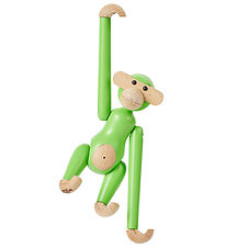 Kay Bojesen Wooden figure - Monkey - Mini - Light Green Kay Bojesen Wooden figure - Monkey - Mini - Light Green