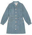 Molo Dress - Chaya - Washed Denim Blue