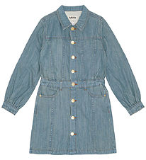 Molo Dress - Chaya - Washed Denim Blue Molo Dress - Chaya - Washed Denim Blue