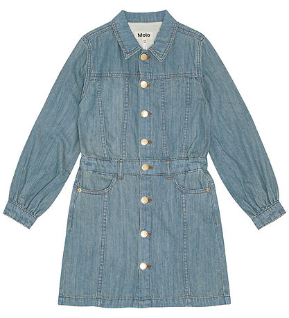 Robe Molo - Chaya - Lavé Denim Blue