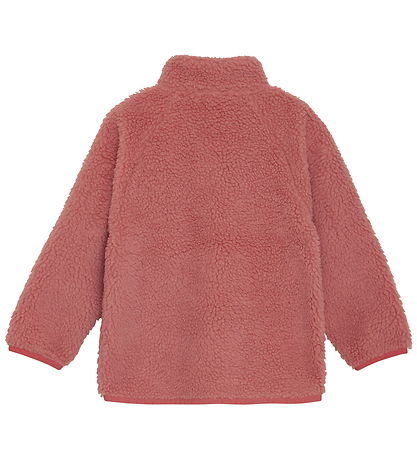 CeLaVi Fleece Jacket - Teddy - Brick Dust