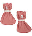 CeLaVi Outdoor Footies w. Fleece - PU - Brick Dust
