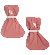 CeLaVi Outdoor Footies w. Fleece - PU - Brick Dust