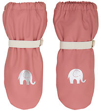 CeLaVi Mittens w. Fleece - PU - Brick Dust CeLaVi Mittens w. Fleece - PU - Brick Dust