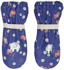 CeLaVi Mittens w. Fleece - PU - Skipper Blue