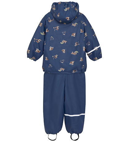 CeLaVi Regenkleidung m. Träger/Fleece - Recyceln PU - Ozeanien m