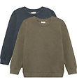 Minymo Sweatshirt - 2-Pack - Vetiver