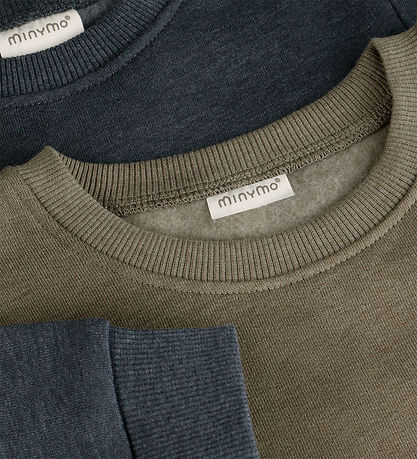 Minymo Sweatshirt - 2-Pack - Vetiver