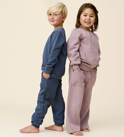 Minymo Sweatpants - 2-Pack - Elderberry/Rainy Day Minymo Sweatpants - 2-Pack - Elderberry/Rainy Day