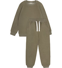 Minymo Sweat Set - Vetiver