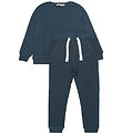 Minymo Sweat Set - Ombre Blue