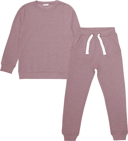 Minymo Sweat Set - Elderberry Minymo Sweat Set - Elderberry