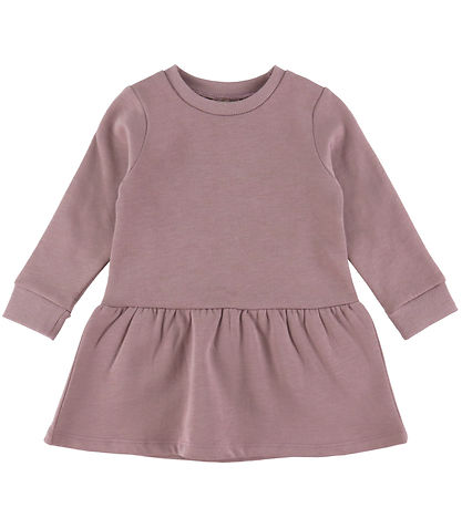 Minymo Sweat dresses - 2-Pack - Elderberry Minymo Sweat dresses - 2-Pack - Elderberry