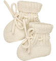 Lalaby Booties - Knitted - Cony - Natural