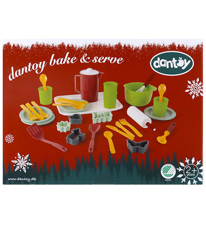 Dantoy Baka- og berjasett - Jól - 35 Partar