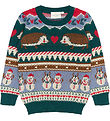The New Blouse - Knitted - TnstHoliday Jacquard - Multicolour