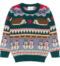 The New Blouse - Knitted - TnstHoliday Jacquard - Multicolour
