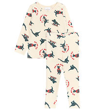The New Pyjama Set - Rib - TnstHoliday - Gardenia Dino The New Pyjama Set - Rib - TnstHoliday - Gardenia Dino
