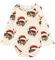The New Siblings Bodysuit l/s - Rib - TnsbHoliday - Gardenia CAT The New Siblings Bodysuit l/s - Rib - TnsbHoliday - Gardenia CAT