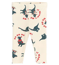 The New Siblings Leggings - Rib - TnsbHoliday - Gardenia Dino The New Siblings Leggings - Rib - TnsbHoliday - Gardenia Dino